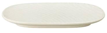 Impression Cream Spiral Medium Oblong Platter 438012689