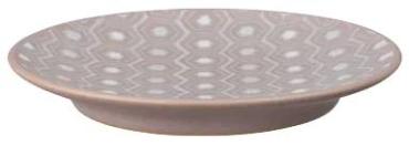 Impression Pink Hexagon Small Plate 439010203