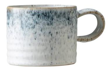 Kiln Blue Small Ridged Mug 489010611