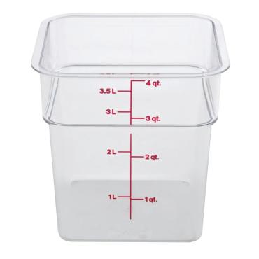 Cambro Camsquare Storage Container 3.8L - 4SFSCW135