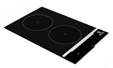 Electrolux Professional Libero Pro 2 Zone Drop-in Induction Hob - 600902