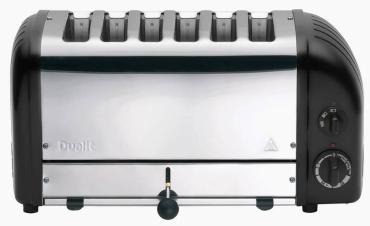 Dualit 60145 6 Slice Classic Toaster Black