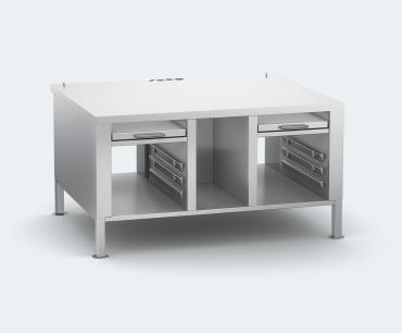Rational 60.31.539 iVario 2-S Stand with Stainless Steel Feet