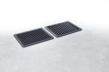 Rational 60.73.802 Cross and Stripe Grill Plate 1/2GN