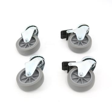 Sammic Wheel Kit for Dough Mixers, 75mm (SM / DM) - 6504427