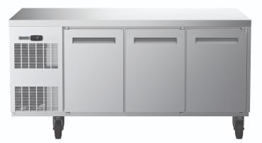 Electrolux Professional Ecostore HP 3 Door Freezer Prep Counter - 710455
