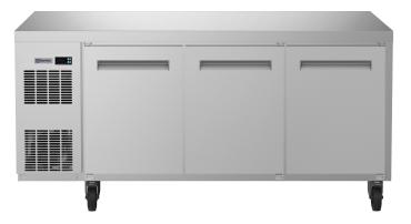 Electrolux Professional Digital 3 Door Refrigerated Prep Counter - 710450