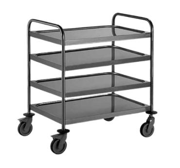 Tournus Equipment Stainless Steel Serving Trolley  - Multiple Sizes