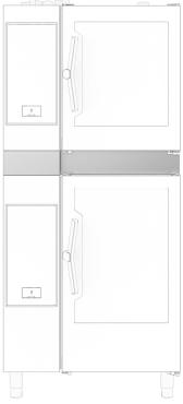 Electrolux Professional Stacking Kit for 6 x 1/1GN on 6 or 10 1/1GN Electric Skyline Combi Ovens - 922620