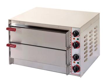 Kingfisher Little Italy Twin Deck Pizza Oven, 2 X 14