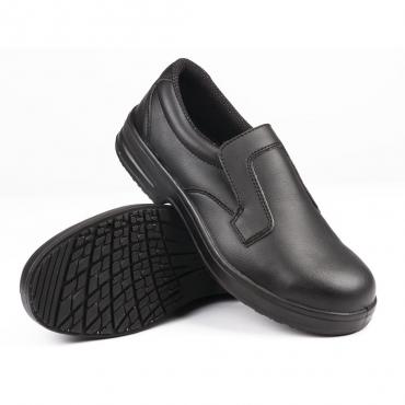 Lites Safety Slip On Shoe Black - A845