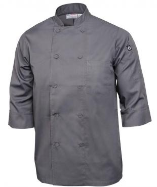 A934 Chef Works Unisex Chefs Jacket Grey