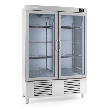 Infrico AEX1000-TF Upright Double Door Hinged Display Fridge