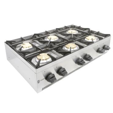 Parry AG6H 6 Hob Gas Boiling Top