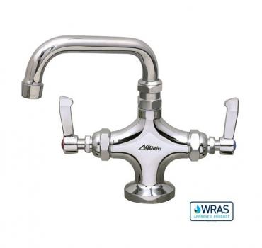 Mechline Aquajet AJ-B-2, Single Pedestal, Twin Water Feed Commercial Tap