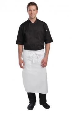 Chef Works Executive Chefs Tapered Apron White. 