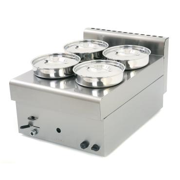 Archway 4PW/G Gas Wet Well Bain Marie - 4 x 4.5ltr Round Pots
