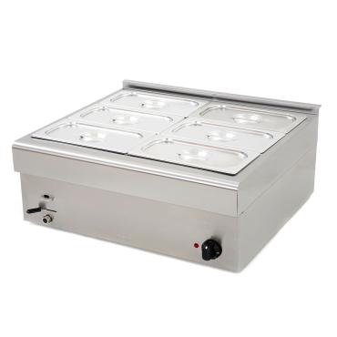 Archway G3W/E Electric Wet Well Bain Marie - 6 x 1/3 Gastronorm Containers