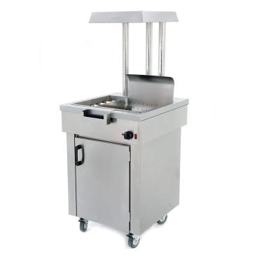 Archway CS1/E Heated Electric Chip Scuttle With Storage Cupboard