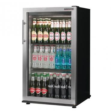 Autonumis RNC00002 Popular Stainless Steel Trim Single Door Hinged Bottle Cooler