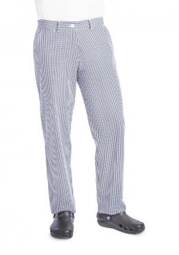 Whites B100 Womens Chef Trousers Blue and White Check. 