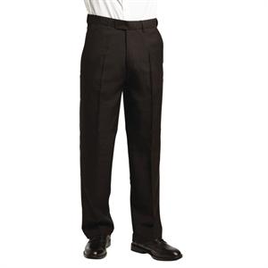 Mens Black Waiting Trousers - B119