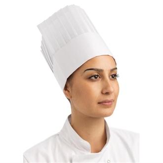 B206 Non Woven Chefs Hat White