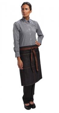 Chef Works B344 Urban Memphis Bistro Apron Black. 