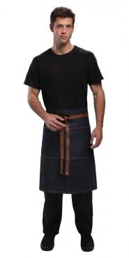 Chef Works B345 Urban Memphis Bistro Apron Indigo.