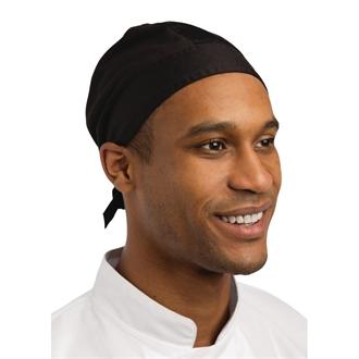 B390 Chefs Bandana black