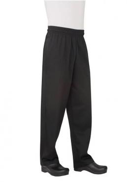 Chef Works Unisex Basic Baggy Chefs Trousers Black