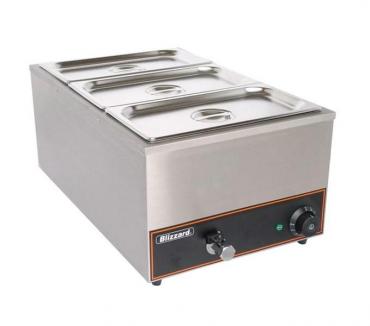 Blizzard BBM1 Commercial Bain Marie With Containers