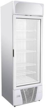 Sterling Pro Green BBVF500 Large Capacity White Single Door Display Freezer, 496 Litres