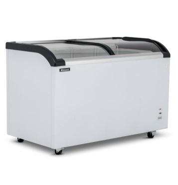 Blizzard BDF42 Curved Glass Lid Freezer 420L
