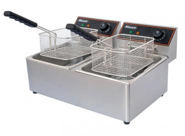 Blizzard BF6+6 Commercial Twin Tanks Electric Fryer