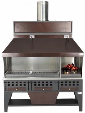 PEVA BL200 Triple Charcoal Grill