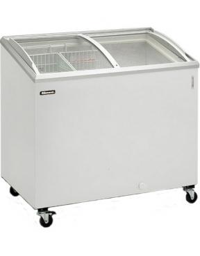 Blizzard IC7 Curved Lid Commercial Ice Cream Display Chest Freezer - 176 Litres