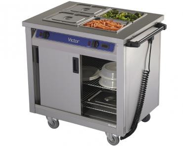 Victor BM20MS Bain Marie Top, Mobile Hot Cupboard