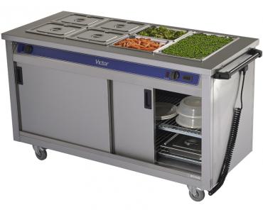 Victor BM40MS Bain Marie Top, Mobile Hot Cupboard