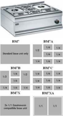 Lincat Silverlink 600 BM7 / BM7A / BM7B / BM7C / BM7X / BM7XA Dry Heat Bain Maries