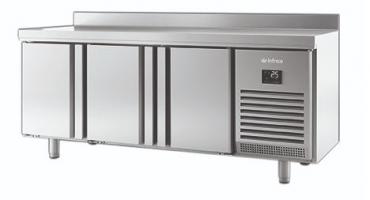 Infrico BMGN1960BT Commercial 3 Door Prep Counter Freezer