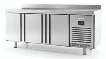 Infrico BMPP2000BT 3 Door Refrigerated Commercial Prep Counter