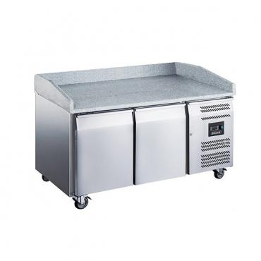 Blizzard BPB1500 2 Door Refrigerated Pizza / Salad Prep Counter