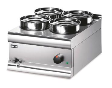 Lincat Silverlink 600 BS4W Wet Heat Bain Marie