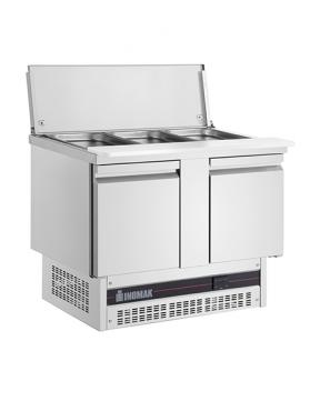 Inomak BSV77-HC Gastronorm 2 Door Refrigerated Counter