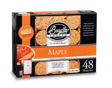 Bradley Smoker BTMP Maple Bisquette Pack