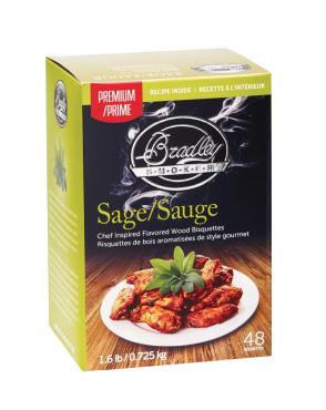 Bradley Smoker BTSG48 Sage Premium Bisquette - 48 Pack