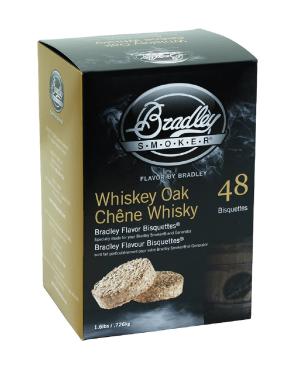 Bradley Smoker BTWOSE Whiskey Oak Bisquette Pack