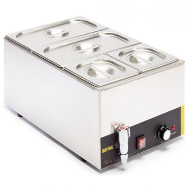 Buffalo S047 Bain Marie (With Tap & Pans)
