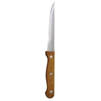 C136 Steak Knife Wooden Handle 215mm